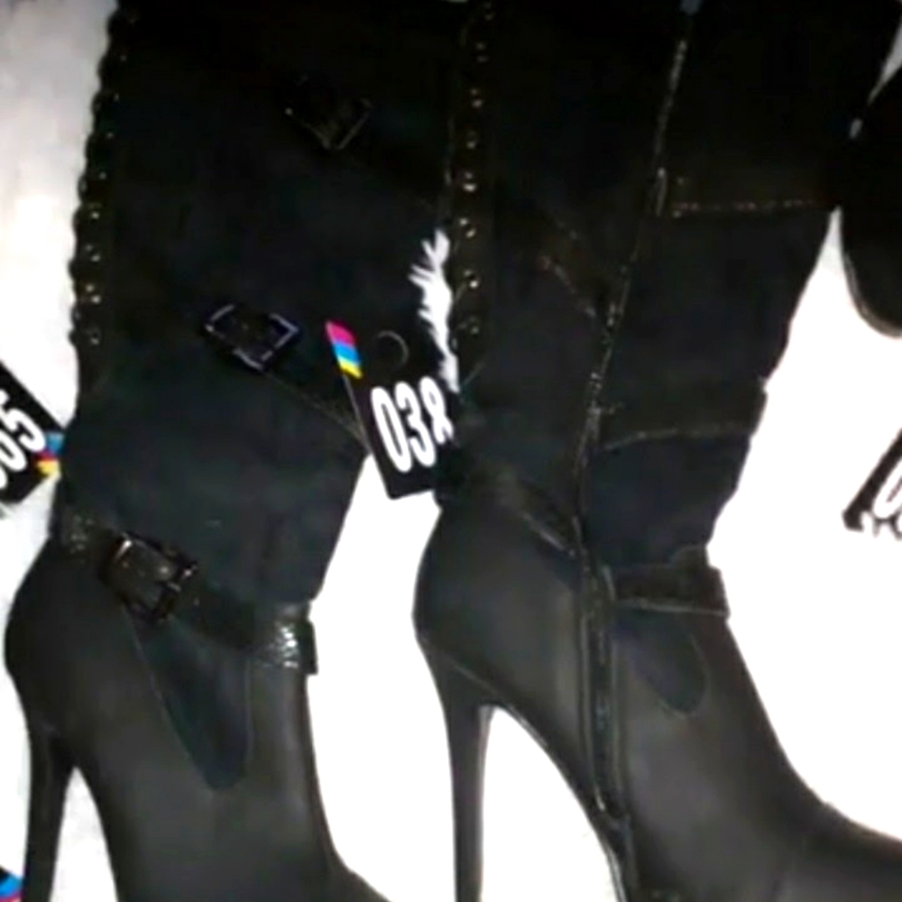 Black boots